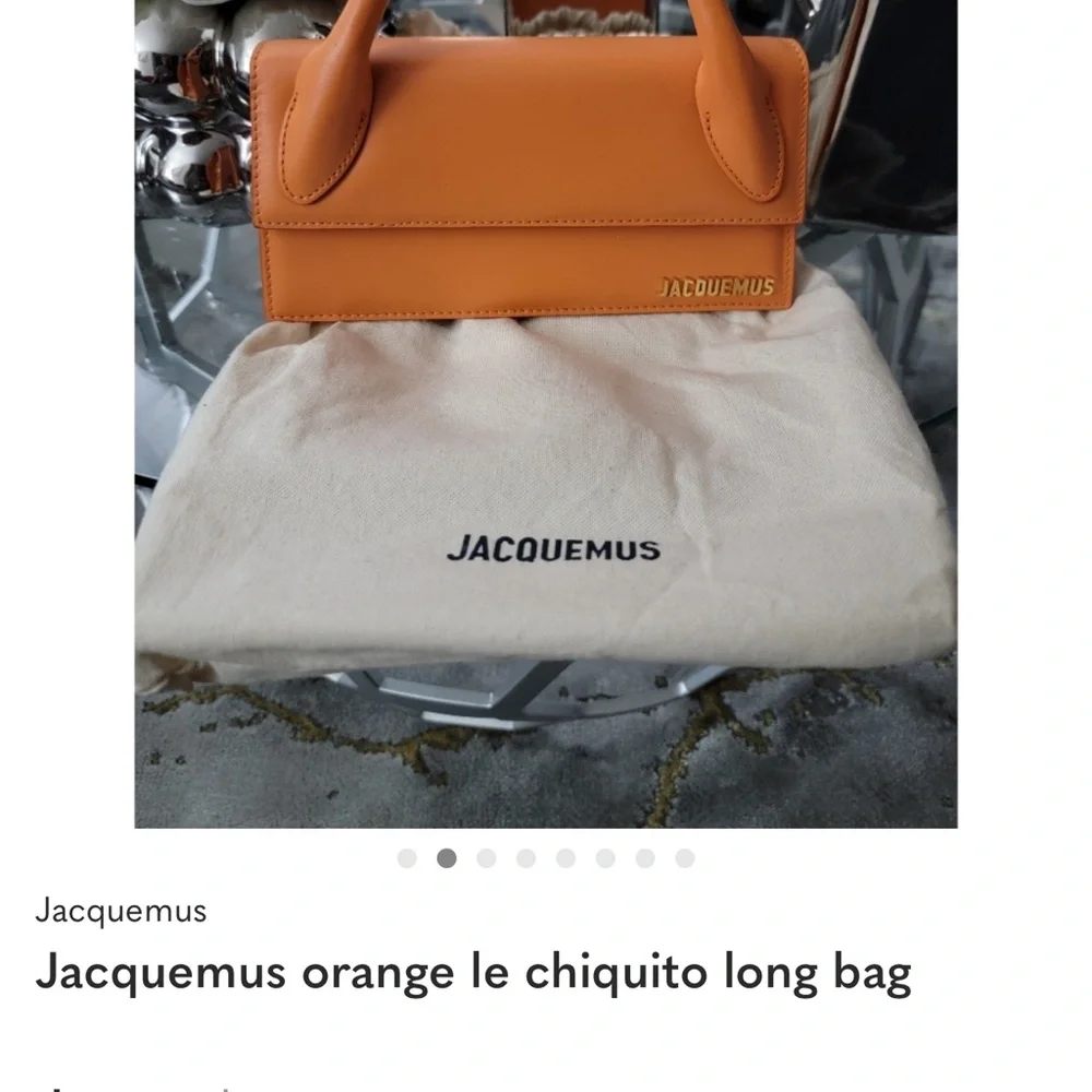 Jacquemus Vibrant Orange Mini Bag - Picture 2 of 5